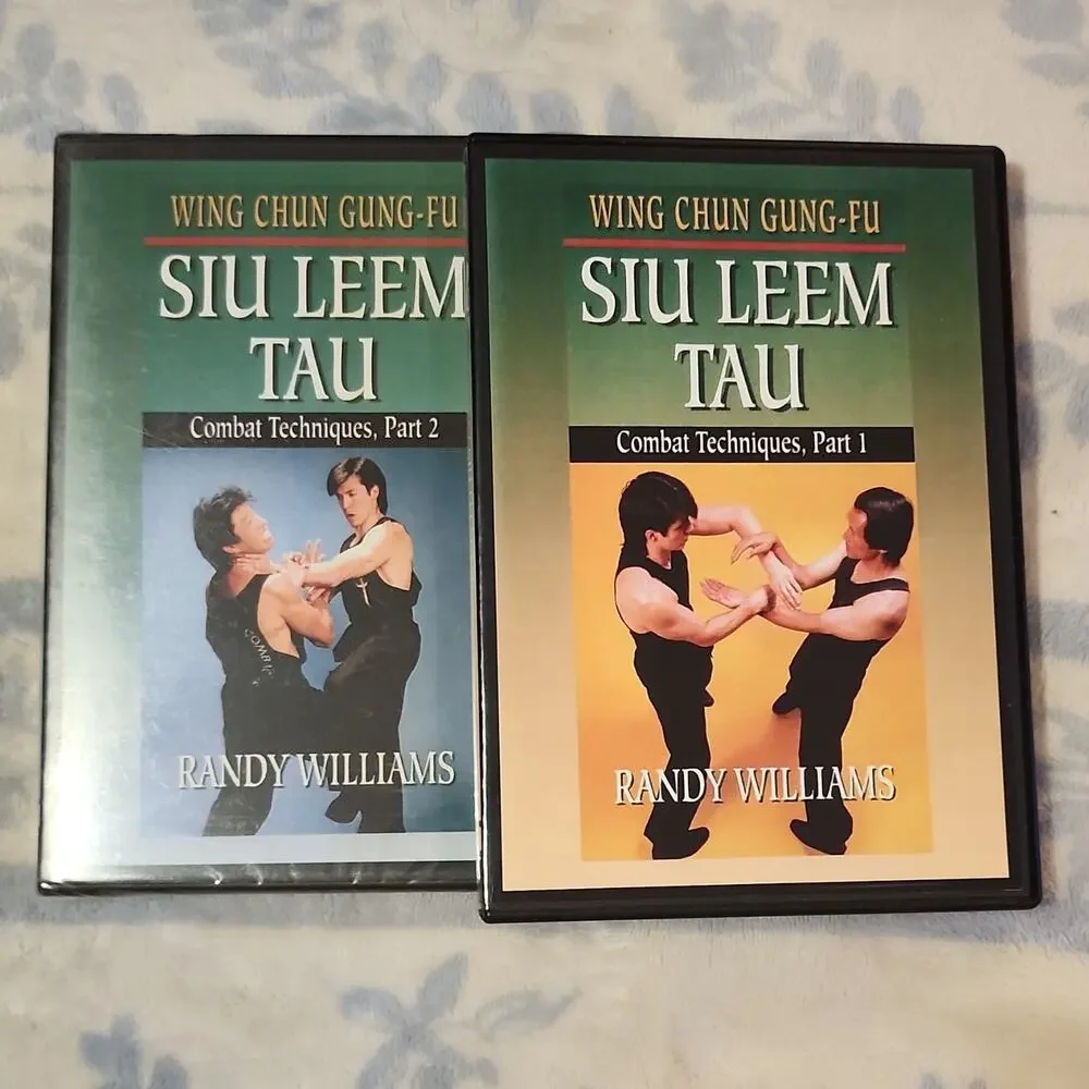 Randy Williams Wing Chun Gung-Fu Siu Leem Tau Combat Techniques DVD Parts 1 & 2